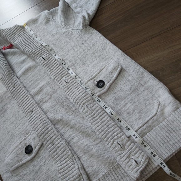 GUESS Shawl-Collared Button Front Cardigan Sweater - Picture 11 of 12